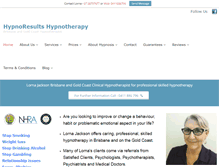 Tablet Screenshot of hypnoresults.com.au